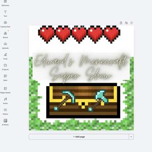 Edwards minecraft super show