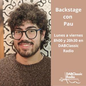 Backstage con Pau