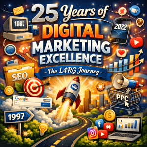 25 Years of Digital Marketing Excellence – The L4RG Journey