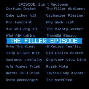 The filler episode