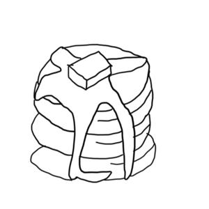 路地裏のパンケーキ