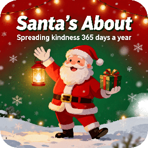 Santas About