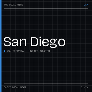 San Diego News Today | 2 Min | The Local Wire