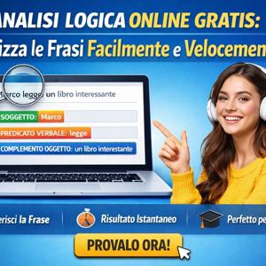 Online Analisi Logica Tool