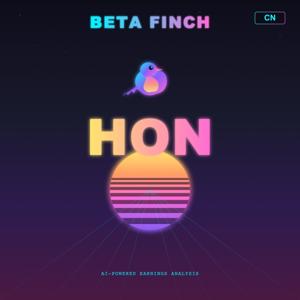 Beta Finch - Honeywell - HON - CN