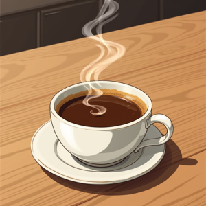 Un cafecito y un capítulo de anime