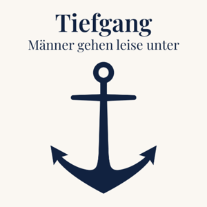 Tiefgang. Männer gehen leise unter