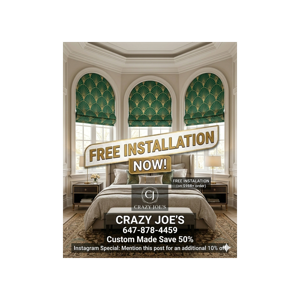 Crazy Joe's Drapery and Blinds — Window Treatment Tips for Ontario Homeowners