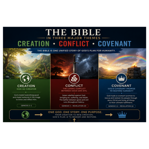 The Bible's 3 Cs - Creation Conflict and Covenant