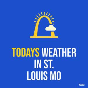 Todays weather in St. Louis MO