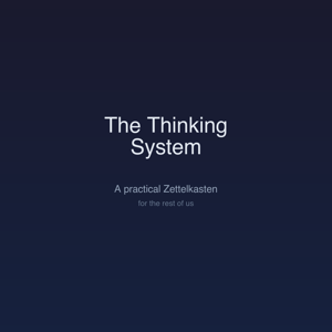 The Thinking System