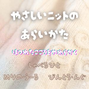 優しいニットの洗い方