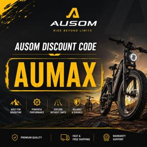 Ausom Discount Code ”AUMAX”