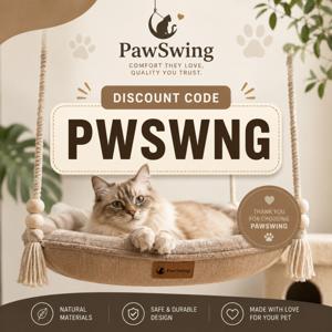 PawSwing Coupon Code “PWSWNG”