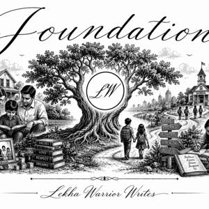 Lekha writes, then reads - Foundation