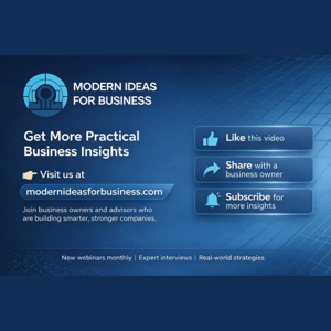 Modern Ideas for Business