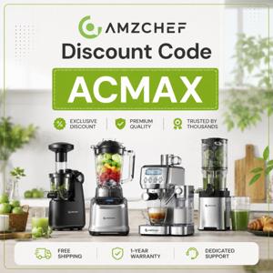 AMZCHEF Discount Code “ACMAX”