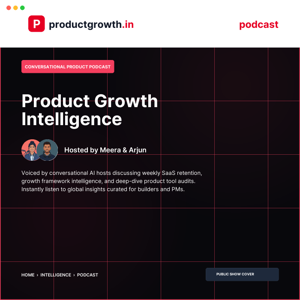 ProductGrowth — AI deep-dives with Arjun & Meera
