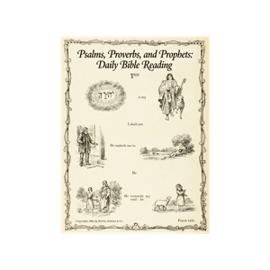 Psalms, Proverbs, and Prophets: Daily Bible Reading