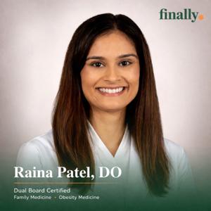Finally with Dr. Raina Patel