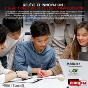 Relève et innovation : l’IA au coeur de la culture francophone