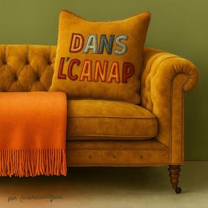 Dans l'Canap