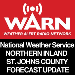 National Weather Service - NORTHERN INLAND ST JOHNS COUNTY FLORIDA FORECAST - by WARN