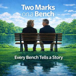 Two Marks on a Bench