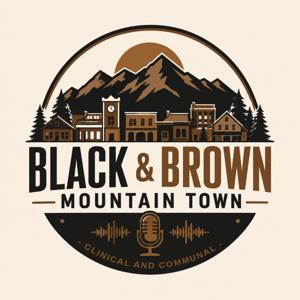Black & Brown Mountain Town