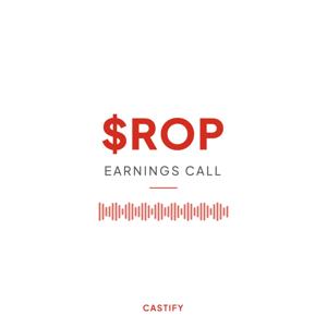 Roper Technologies Inc Earnings Call Podcast ($ROP)