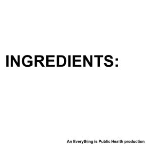 INGREDIENTS: