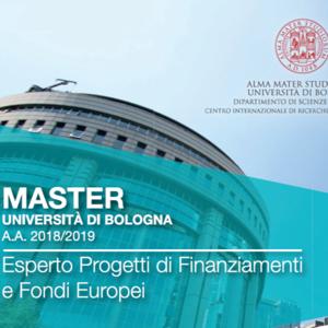 Master MEFFE2019 Master Esperto Progetti Finanziamenti e Fondi EUropei Alma Mater University Bologna