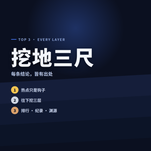 挖地三尺