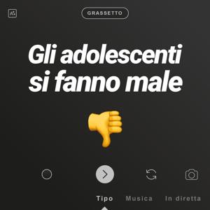 Gli adolescenti si fanno male