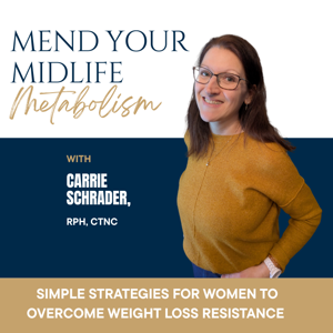 Mend Your Midlife Metabolism | Lose Weight, Insulin Resistance, Menopause, Blood Sugar Levels, Cortisol Belly