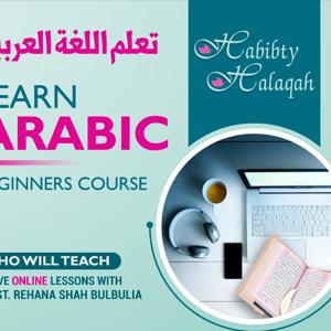 Habibty Halaqah Arabic For Beginners