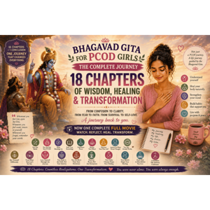Bhagavad Gita for PCOD Girls | All 18 Chapters + Final Reflection | A Complete Healing Journey
