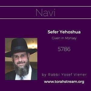 Rabbi Yosef Viener — Navi: Sefer Yehoshua (5786)