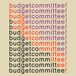 Budget Committee!