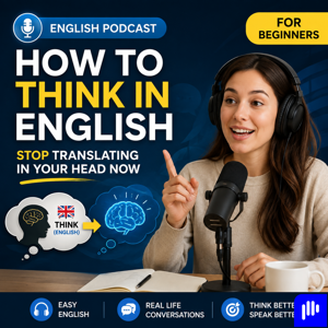 English Podcast for Beginners - How to Think in English | Stop Translating in Your Head Now