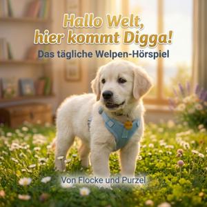 Hallo Welt, hier kommt Digga! – Das tägliche Welpen-Hörspiel