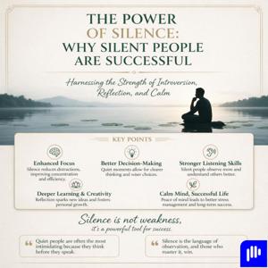 The Power of Silence: Why Silent People Are Successful