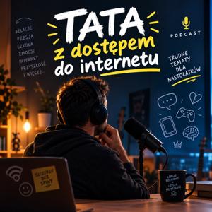 Tata z dostępem do internetu