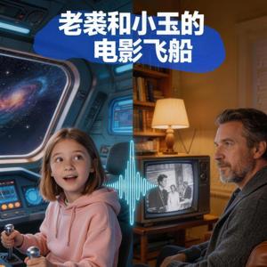 老裘和小玉的电影飞船