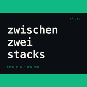 zwischen zwei stacks