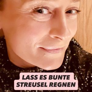 Lass es bunte Streusel regnen