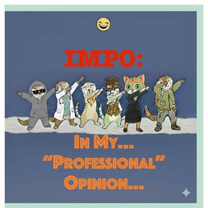 IMPO: In My Professional Opinion...