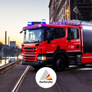 100 Jahre Berufsfeuerwehr Karlsruhe