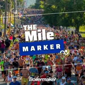 The Mile Marker from the Boilermaker Road Race