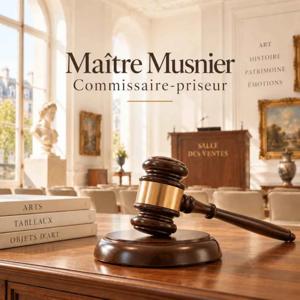 Maître Musnier, commissaire -priseur